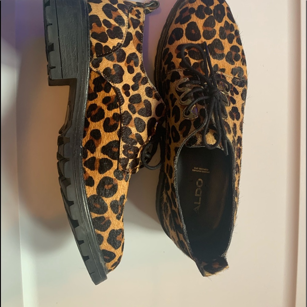 Soulier léopard